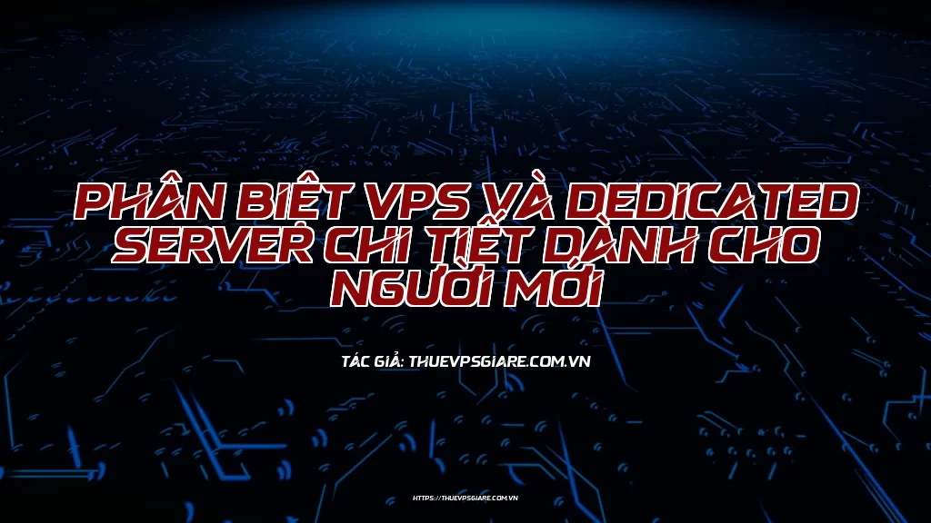 Phân biệt VPS và Dedicated Server chi tiết dành cho người mới