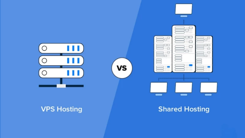 Điểm khác nhau giữa VPS và Hosting