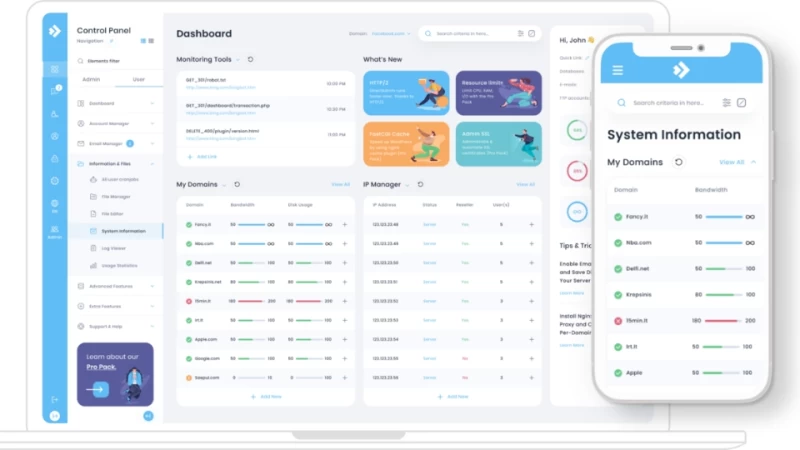 DirectAdmin - Phần mềm quản l&yacute; VPS tốt nhất