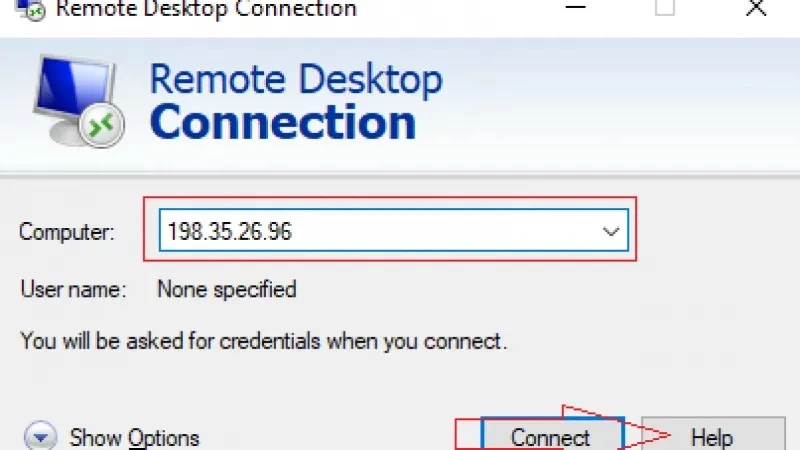 Sử dụng Remote Desktop Protocol